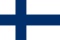 Flagge Finnland
 im Querformat (Glanzpolyester) Flagge Flaggen Fahne Fahnen kaufen bestellen Shop