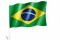 Autoflaggen Brasilien - 2 Stck Flagge Flaggen Fahne Fahnen kaufen bestellen Shop
