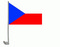 Autoflaggen Tschechische Republik - 2 Stck Flagge Flaggen Fahne Fahnen kaufen bestellen Shop