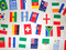 Flaggenkette international 17m Flagge Flaggen Fahne Fahnen kaufen bestellen Shop