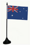 Tisch-Flagge Australien 15x10cm
 mit Kunststoffstnder Flagge Flaggen Fahne Fahnen kaufen bestellen Shop