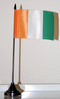 Tisch-Flagge Elfenbeinkste 15x10cm
 mit Kunststoffstnder Flagge Flaggen Fahne Fahnen kaufen bestellen Shop