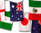 Flaggenkette International 9m Flagge Flaggen Fahne Fahnen kaufen bestellen Shop