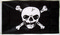 Totenkopf-Flagge 3
 (150 x 90 cm) Flagge Flaggen Fahne Fahnen kaufen bestellen Shop