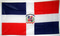 Nationalflagge Dominikanische Republik mit Wappen
 (150 x 90 cm) Flagge Flaggen Fahne Fahnen kaufen bestellen Shop