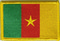 Aufnher Flagge Kamerun
 (8,5 x 5,5 cm) Flagge Flaggen Fahne Fahnen kaufen bestellen Shop