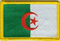 Aufnher Flagge Algerien
 (8,5 x 5,5 cm) Flagge Flaggen Fahne Fahnen kaufen bestellen Shop