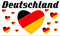 Fanflagge Deutschland Motiv 5
 (150 x 90 cm) Flagge Flaggen Fahne Fahnen kaufen bestellen Shop