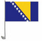 Autoflaggen Bosnien-Herzegowina - 2 Stck Flagge Flaggen Fahne Fahnen kaufen bestellen Shop