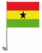 Autoflaggen Ghana - 2 Stck Flagge Flaggen Fahne Fahnen kaufen bestellen Shop