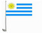 Autoflaggen Uruguay - 2 Stck Flagge Flaggen Fahne Fahnen kaufen bestellen Shop