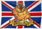 Honour and Loyality (Union Jack mit Bulldogge)
 (105 x 75 cm) Flagge Flaggen Fahne Fahnen kaufen bestellen Shop