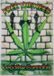 Free The Weed - Legalise Cannabis
 (95 x 135 cm) Flagge Flaggen Fahne Fahnen kaufen bestellen Shop