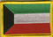 Aufnher Flagge Kuwait
 (8,5 x 5,5 cm) Flagge Flaggen Fahne Fahnen kaufen bestellen Shop