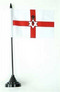Tisch-Flagge Nordirland 15x10cm
 mit Kunststoffstnder Flagge Flaggen Fahne Fahnen kaufen bestellen Shop