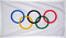 Internationales Olympisches Komitee (IOK/IOC) / 
Olympia-Flagge Flagge Flaggen Fahne Fahnen kaufen bestellen Shop