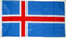 Fahne Island
 (150 x 90 cm) Basic-Qualitt Flagge Flaggen Fahne Fahnen kaufen bestellen Shop