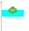 Stockflaggen San Marino
 (45 x 30 cm) Flagge Flaggen Fahne Fahnen kaufen bestellen Shop
