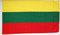 Nationalflagge Litauen
 (150 x 90 cm) in der Qualitt Sturmflagge Flagge Flaggen Fahne Fahnen kaufen bestellen Shop