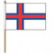 Stockflaggen Frer Inseln
 (45 x 30 cm) Flagge Flaggen Fahne Fahnen kaufen bestellen Shop