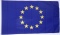 Europa-Flagge / EU-Flagge
 (150 x 90 cm) in der Qualitt Sturmflagge