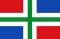 Flagge der Provinz Groningen (Niederlande)
 (150 x 90 cm) kaufen bestellen Shop Fahne Flagge