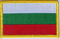Aufnher Flagge Bulgarien
 (8,5 x 5,5 cm) Flagge Flaggen Fahne Fahnen kaufen bestellen Shop