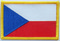 Aufnher Flagge Tschechische Republik
 (8,5 x 5,5 cm) Flagge Flaggen Fahne Fahnen kaufen bestellen Shop