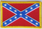 Aufnher Flagge der Konfderierten / Sdstaaten
 (8,5 x 5,5 cm)