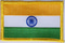 Aufnher Flagge Indien
 (8,5 x 5,5 cm) Flagge Flaggen Fahne Fahnen kaufen bestellen Shop