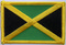 Aufnher Flagge Jamaika
 (8,5 x 5,5 cm) Flagge Flaggen Fahne Fahnen kaufen bestellen Shop