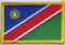 Aufnher Flagge Namibia
 (8,5 x 5,5 cm) Flagge Flaggen Fahne Fahnen kaufen bestellen Shop