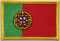 Aufnher Flagge Portugal
 (8,5 x 5,5 cm) Flagge Flaggen Fahne Fahnen kaufen bestellen Shop