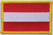 Aufnher Flagge sterreich
 (8,5 x 5,5 cm) Flagge Flaggen Fahne Fahnen kaufen bestellen Shop