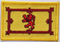 Aufnher Flagge Schottischer Lwe /
 Royal Banner of Scotland
 (8,5 x 5,5 cm) Flagge Flaggen Fahne Fahnen kaufen bestellen Shop