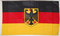 Fahne Deutschland
 mit Wappen (hnl. Bundesdienstflagge)
 (90 x 60 cm) Flagge Flaggen Fahne Fahnen kaufen bestellen Shop