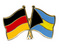Freundschafts-Pin
 Deutschland - Bahamas Flagge Flaggen Fahne Fahnen kaufen bestellen Shop