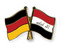 Freundschafts-Pin
 Deutschland - Irak Flagge Flaggen Fahne Fahnen kaufen bestellen Shop