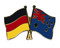 Freundschafts-Pin
 Deutschland - Australien Flagge Flaggen Fahne Fahnen kaufen bestellen Shop