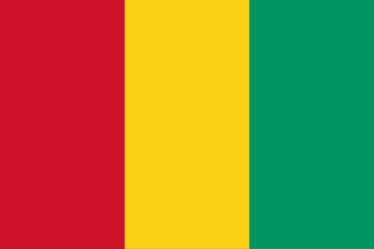 Flagge Guinea
im Querformat (Glanzpolyester) Bild von Flagge Guinea im Querformat (Glanzpolyester)-Fahne Flagge Guinea im Querformat (Glanzpolyester)-Flagge im Fahnenshop bestellen
