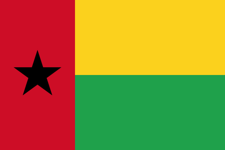 Flagge Guinea-Bissau
im Querformat (Glanzpolyester) Bild von Flagge Guinea-Bissau im Querformat (Glanzpolyester)-Fahne Flagge Guinea-Bissau im Querformat (Glanzpolyester)-Flagge im Fahnenshop bestellen