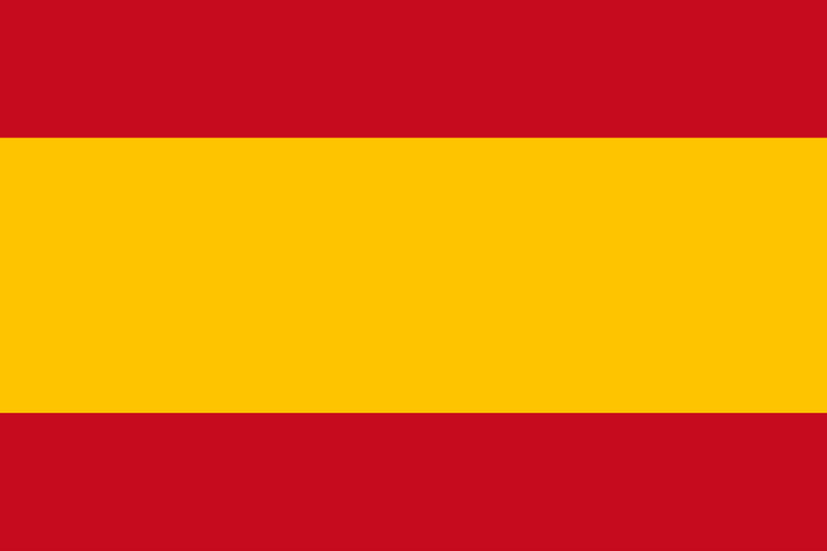 Flagge Spanien
im Querformat (Glanzpolyester) Bild von Flagge Spanien im Querformat (Glanzpolyester)-Fahne Flagge Spanien im Querformat (Glanzpolyester)-Flagge im Fahnenshop bestellen