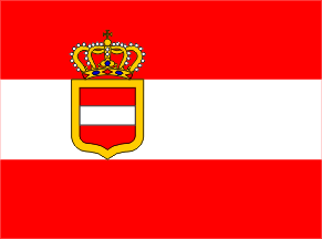 Flagge  Fahne Österreich-Ungarn Handelsflagge 1867-1918 günstig kaufen 