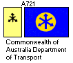 [Australia Department of Transportation houseflag and funnel]