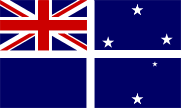 [Tasmanian blue ensign, 1875]