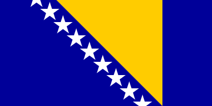 [Flag of Bosnia and Herzegovina]