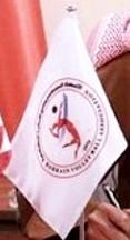 [Bahrain Paralympic flag]