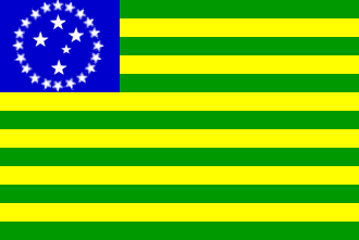 National Flag Proposal by Republican Party (Brazil, 1888-89)
