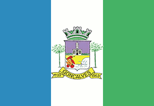 [Flag of Gonçalves, Minas Gerais