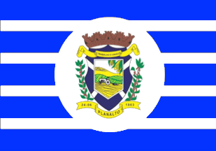 [Flag of Planalto, PR (Brazil)]